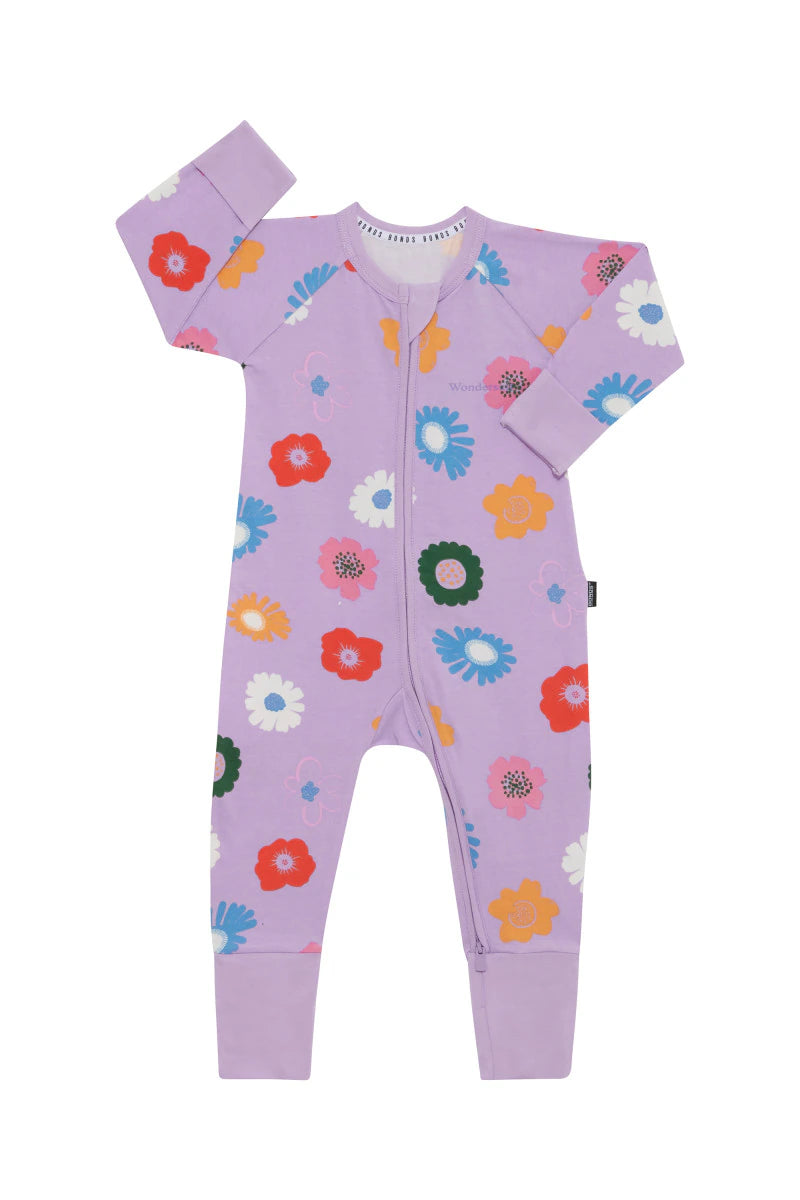 Zip Wondersuit | Wildflowers Lilac