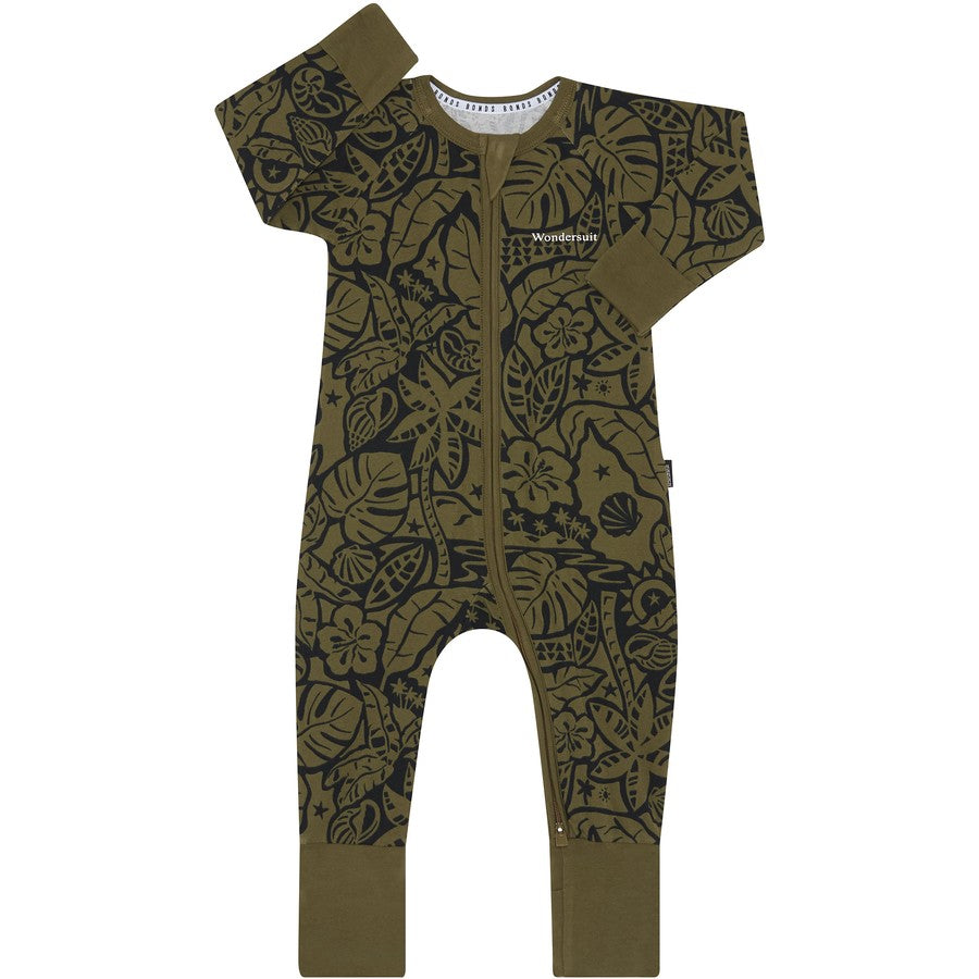 Zip Wondersuit | Paradise Khaki