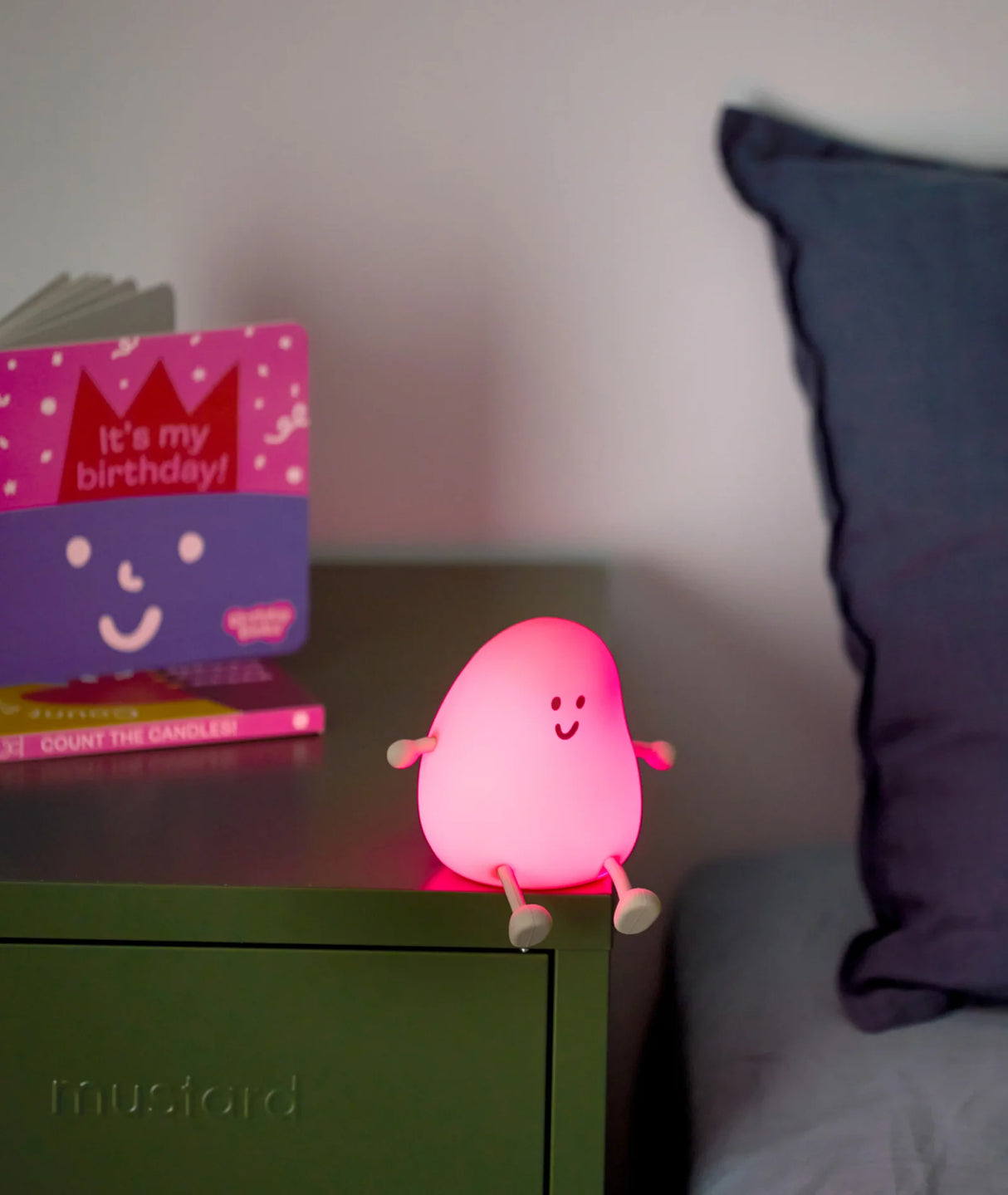 Blobby Bedtime Lamp | Taupe