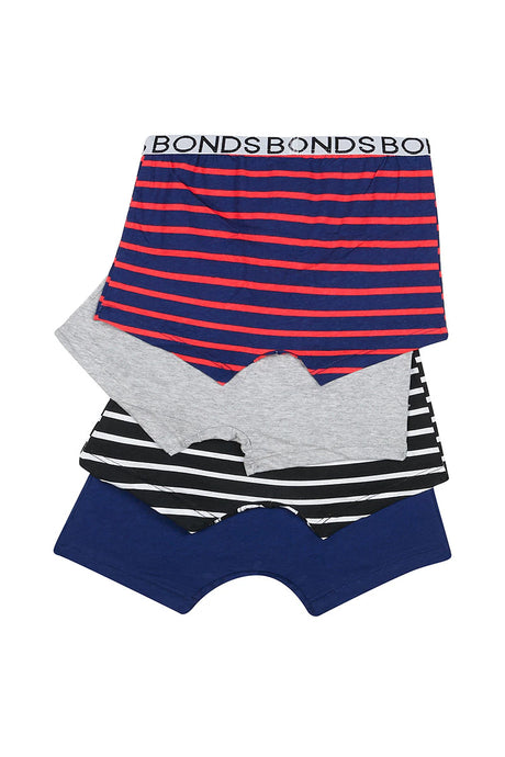 Boys Trunk 4 Pack | Blue & Red