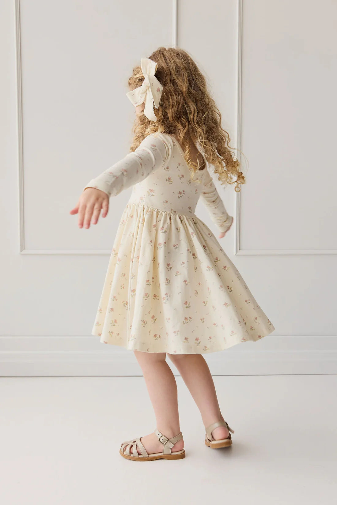 Organic Cotton Tallulah Dress | Emilia Egret