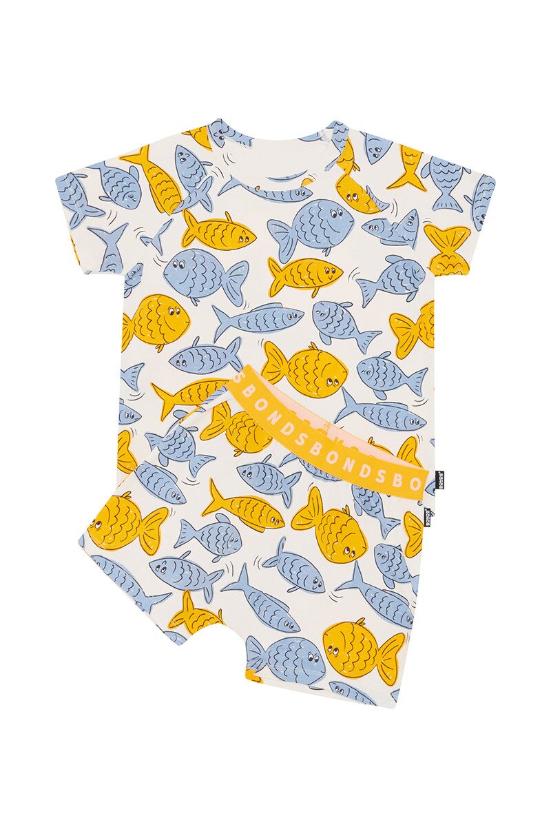 Kids Tee Sleep Set | Swim Fishy Swim
