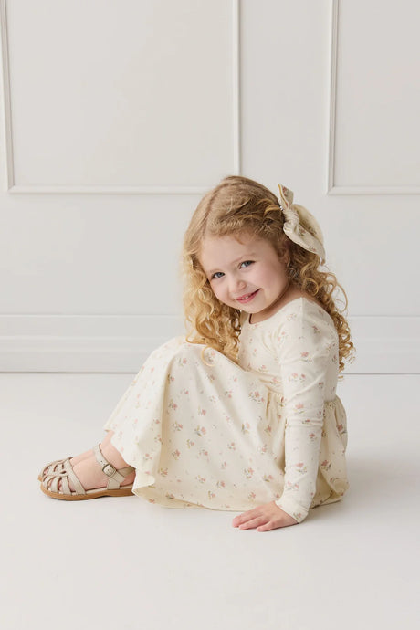 Organic Cotton Tallulah Dress | Emilia Egret