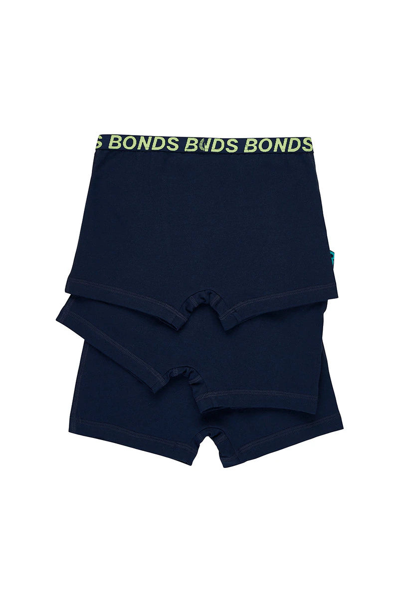 Boys Trunk Sport 3 Pack | Navy