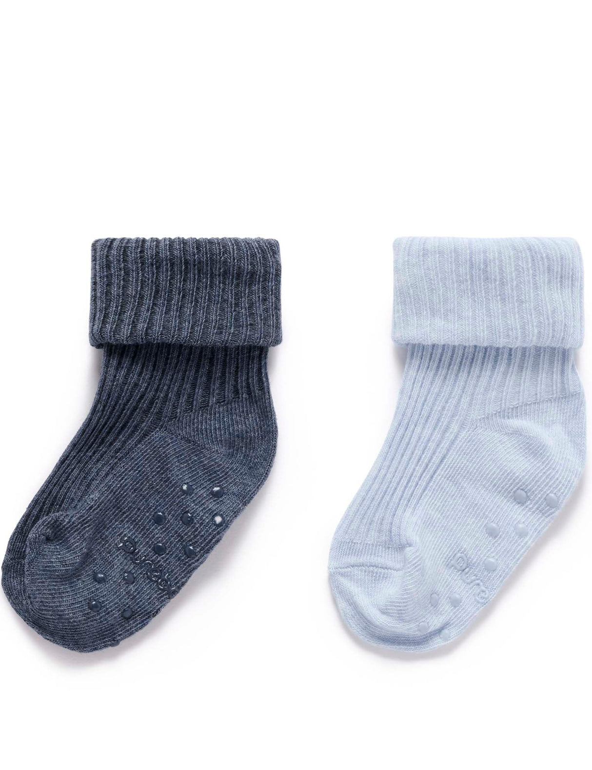 3 Pack Rib Socks l Blue Pack
