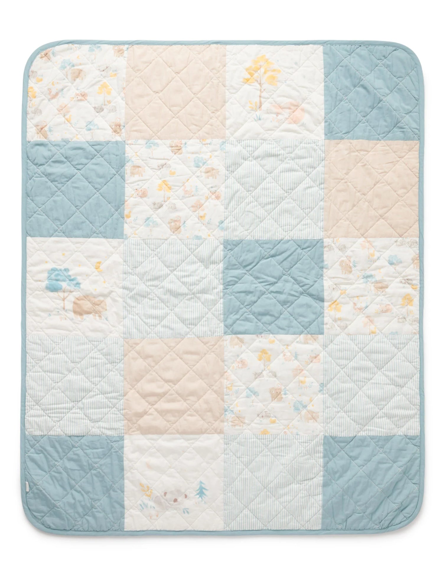Reversible Quilted Coverlet | Little Nap