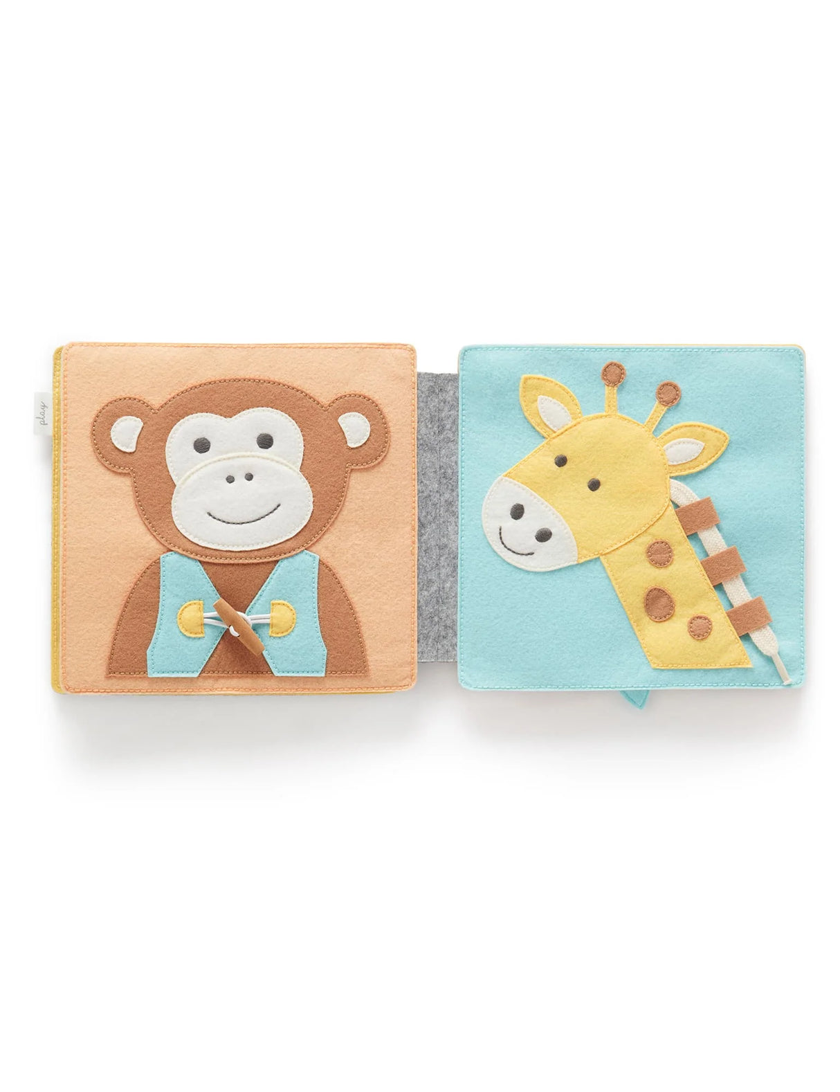 Felt Activity Book | Zoo Friends