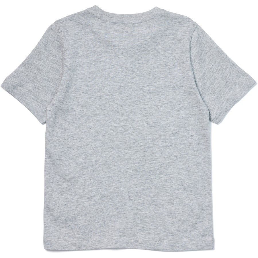 Kids Dinosaur Print Tee | Grey Marle