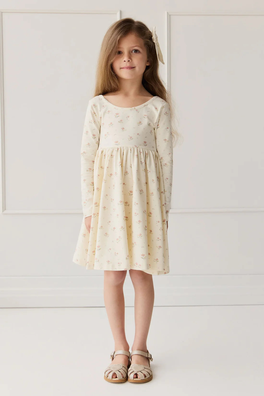 Organic Cotton Tallulah Dress | Emilia Egret