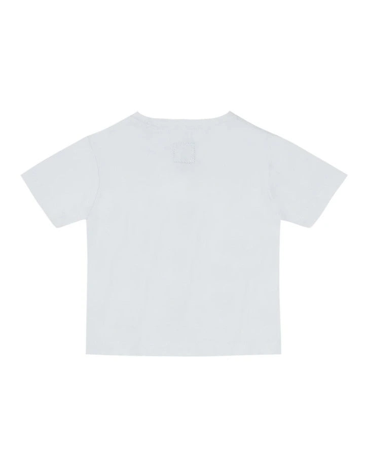 The New Nation Tee | White