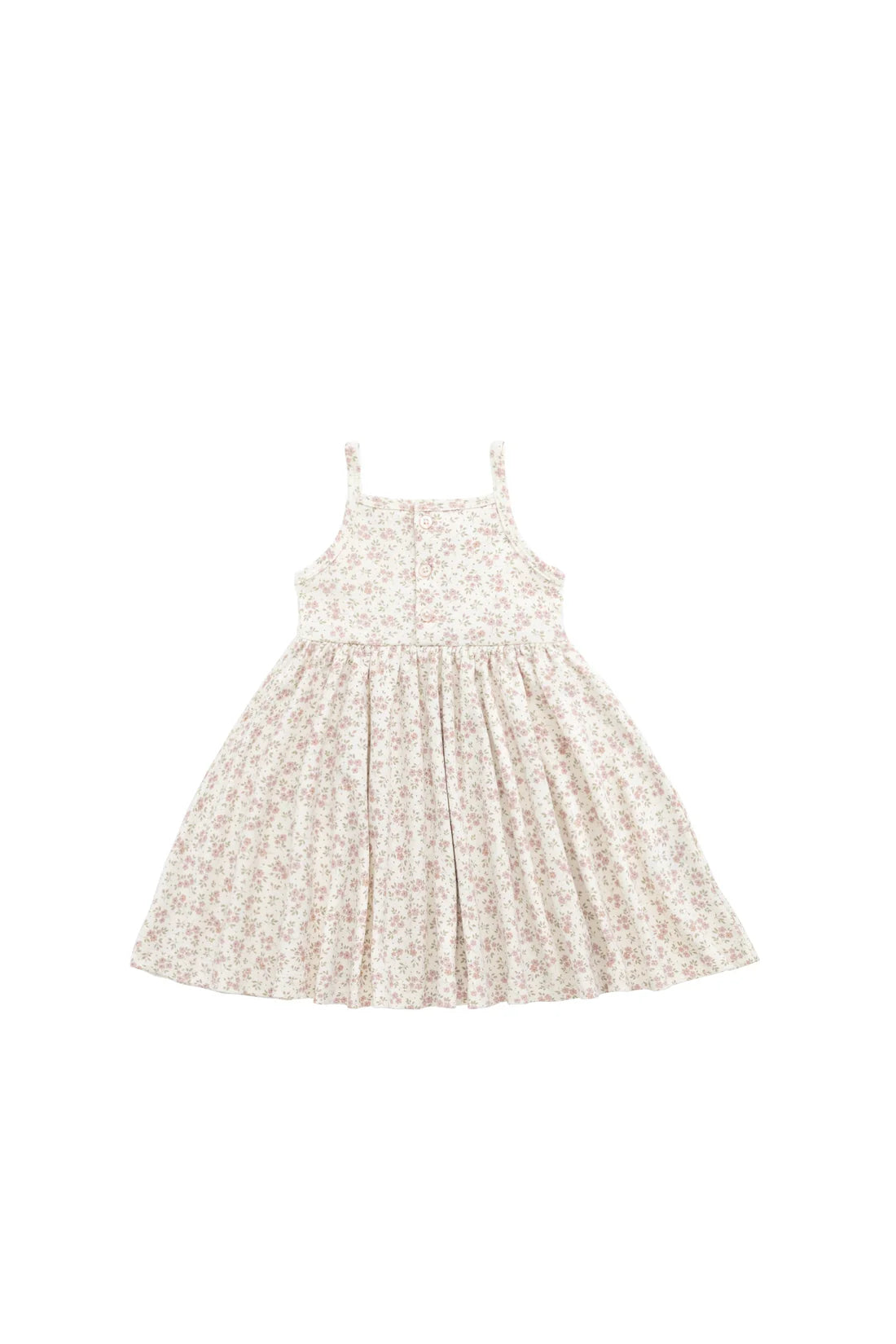 Organic Cotton Quinn Dress | Rosalie Field Blush