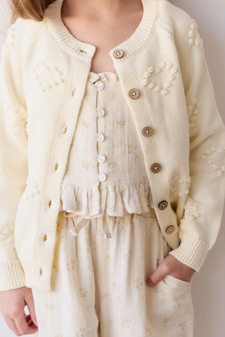 Organic Cotton Muslin Mirabel Top | Pauline Chamomile