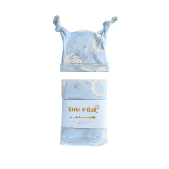 Swaddle Set | Celestial Blue