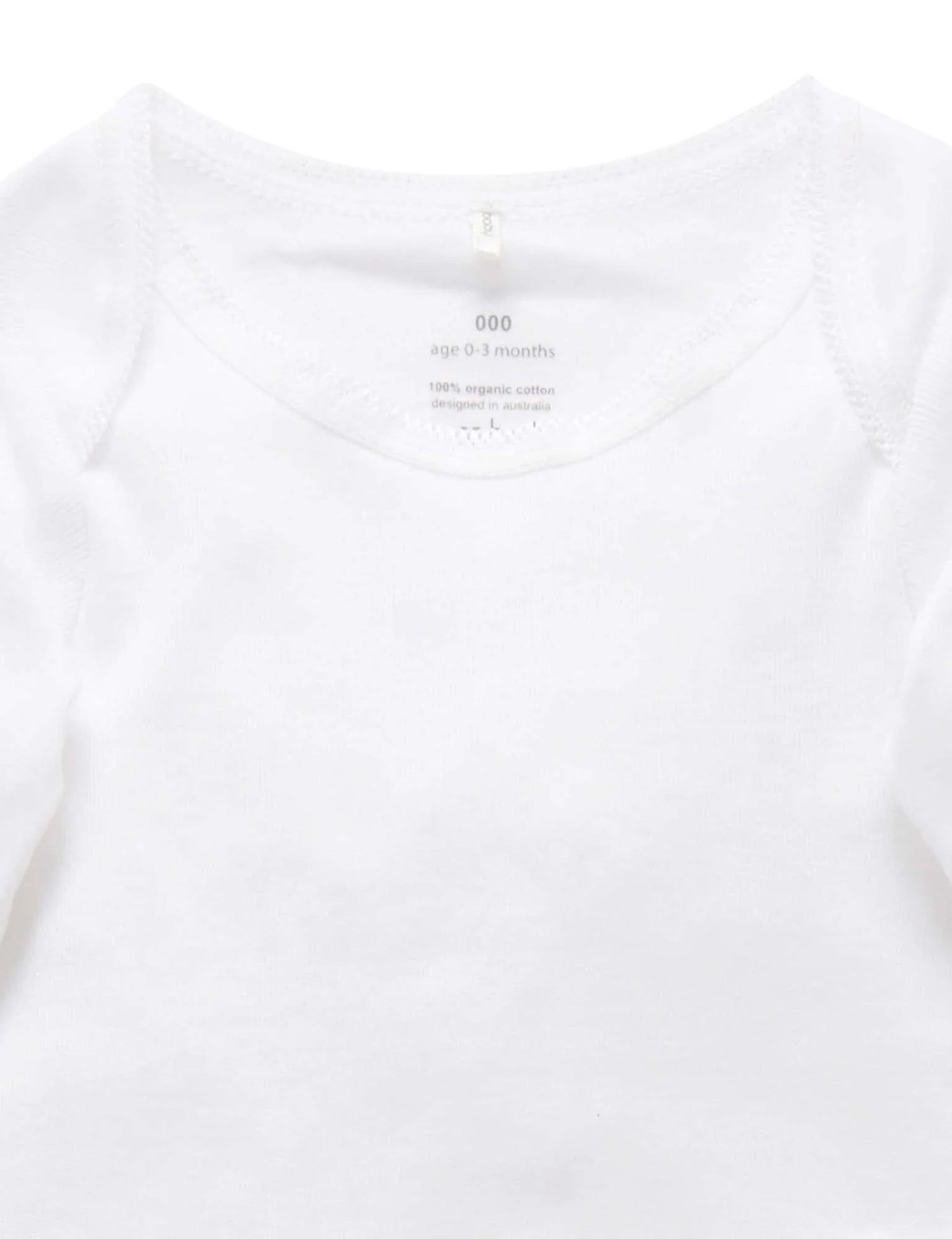 2 Pack Easy Neck Long Sleeve Bodysuit