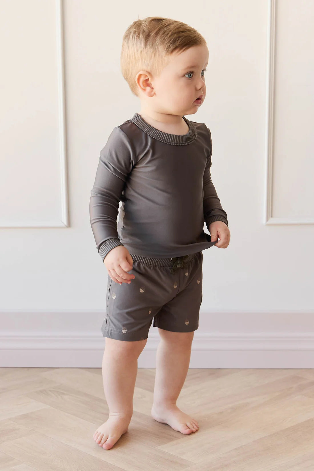 Liam Swim Vest | Acorn Wolf
