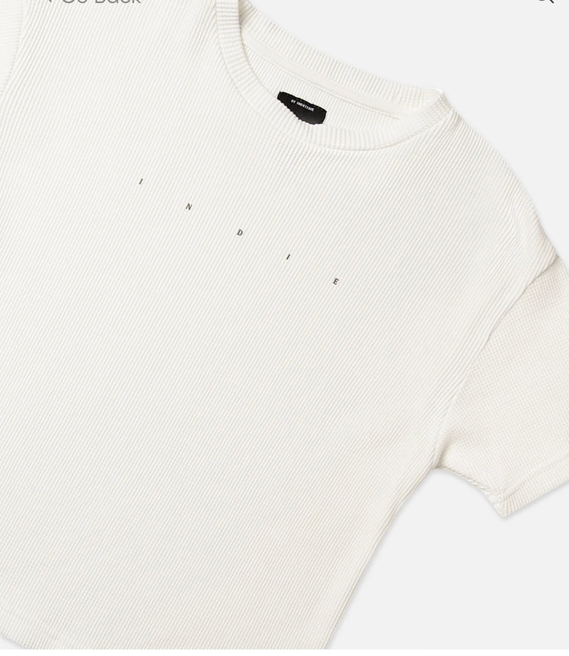 The Flynn Tee | Chalk