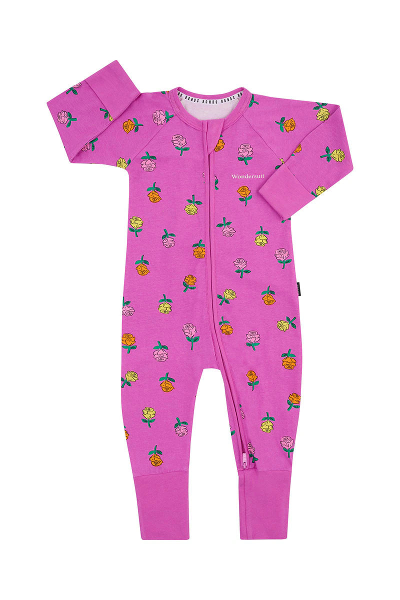 Zip Wondersuit | Rose Garden Purple
