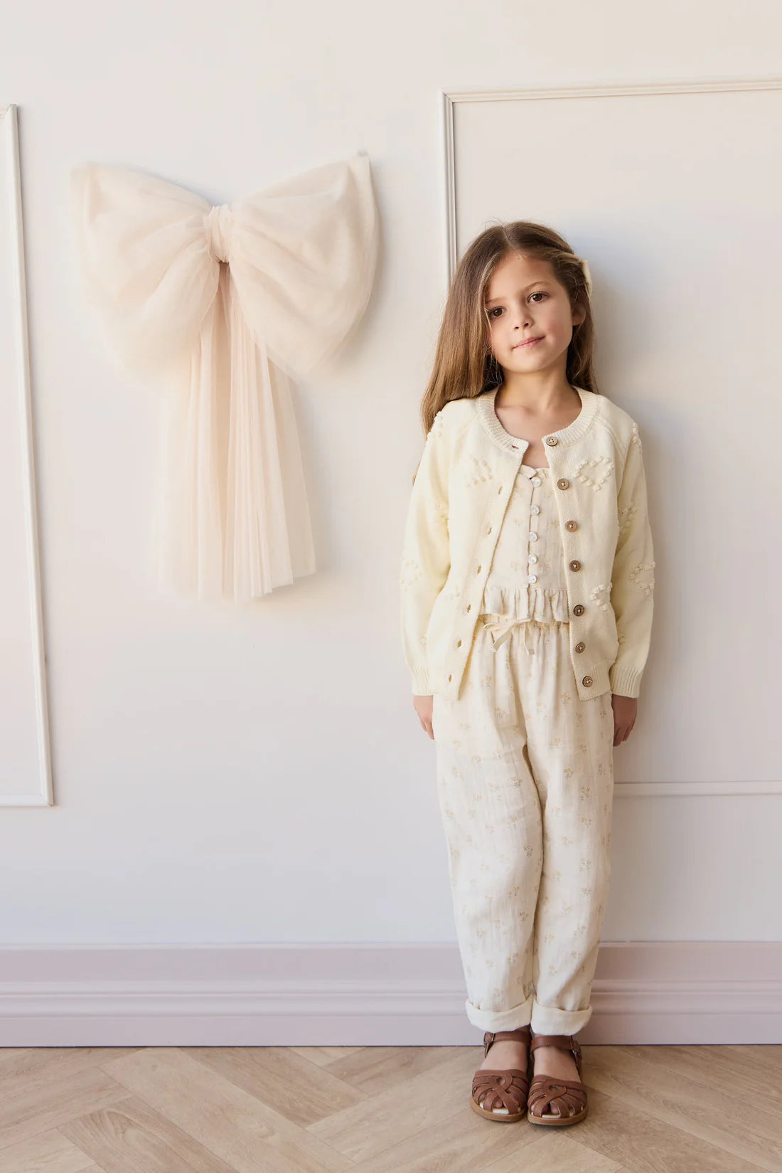 Organic Cotton Muslin Cordelia Pant | Pauline Chamomile