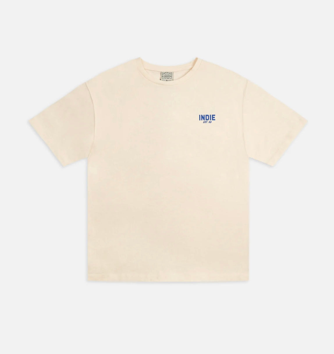 The Camino Tee | Cream/Blue