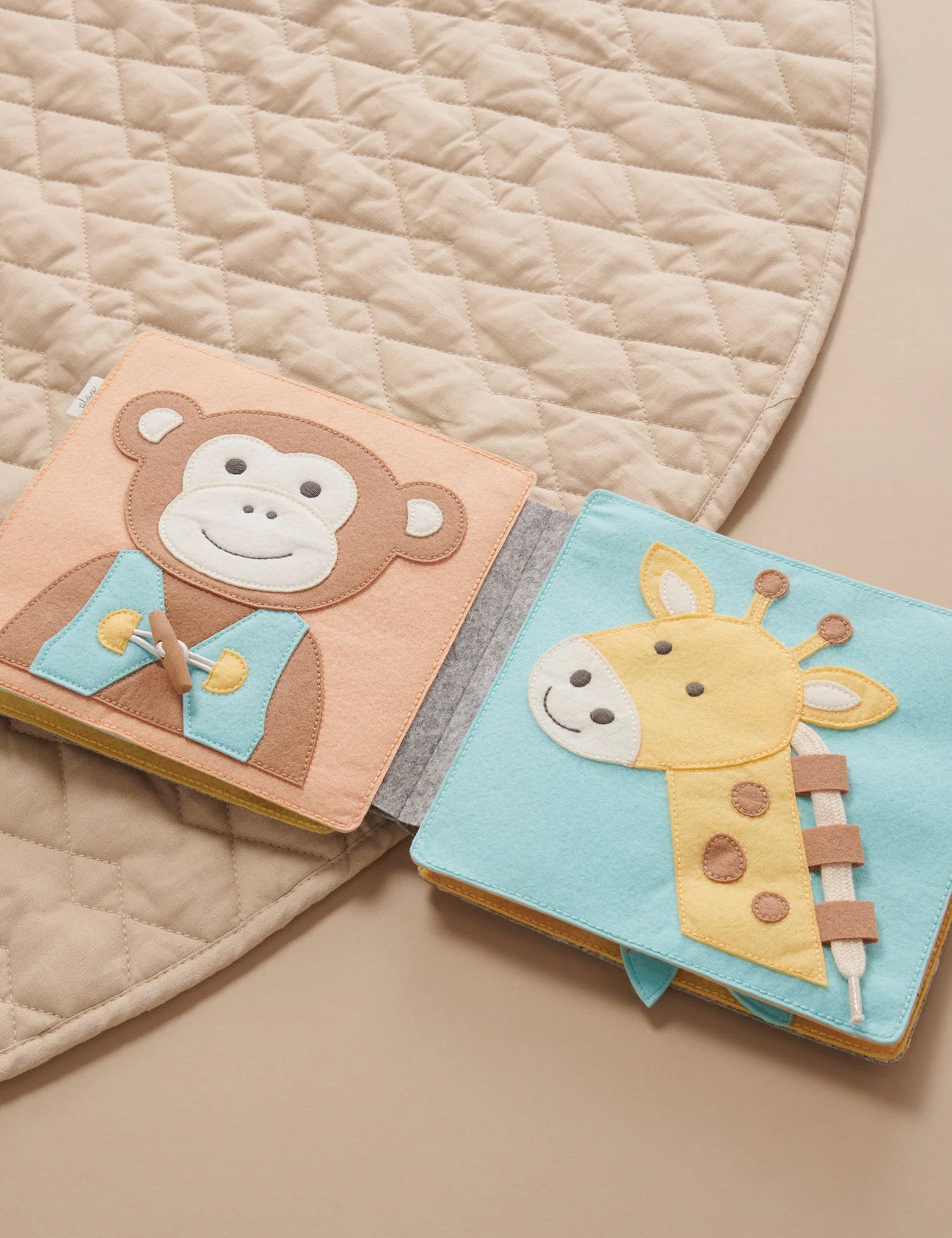 Felt Activity Book | Zoo Friends