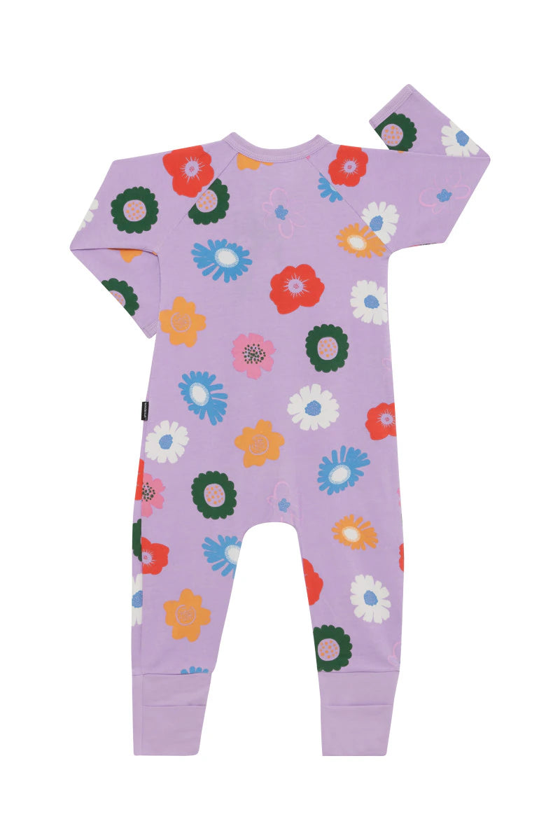 Zip Wondersuit | Wildflowers Lilac