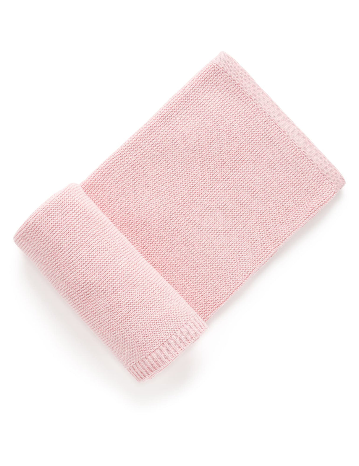 Textured Blanket l Pink Melange