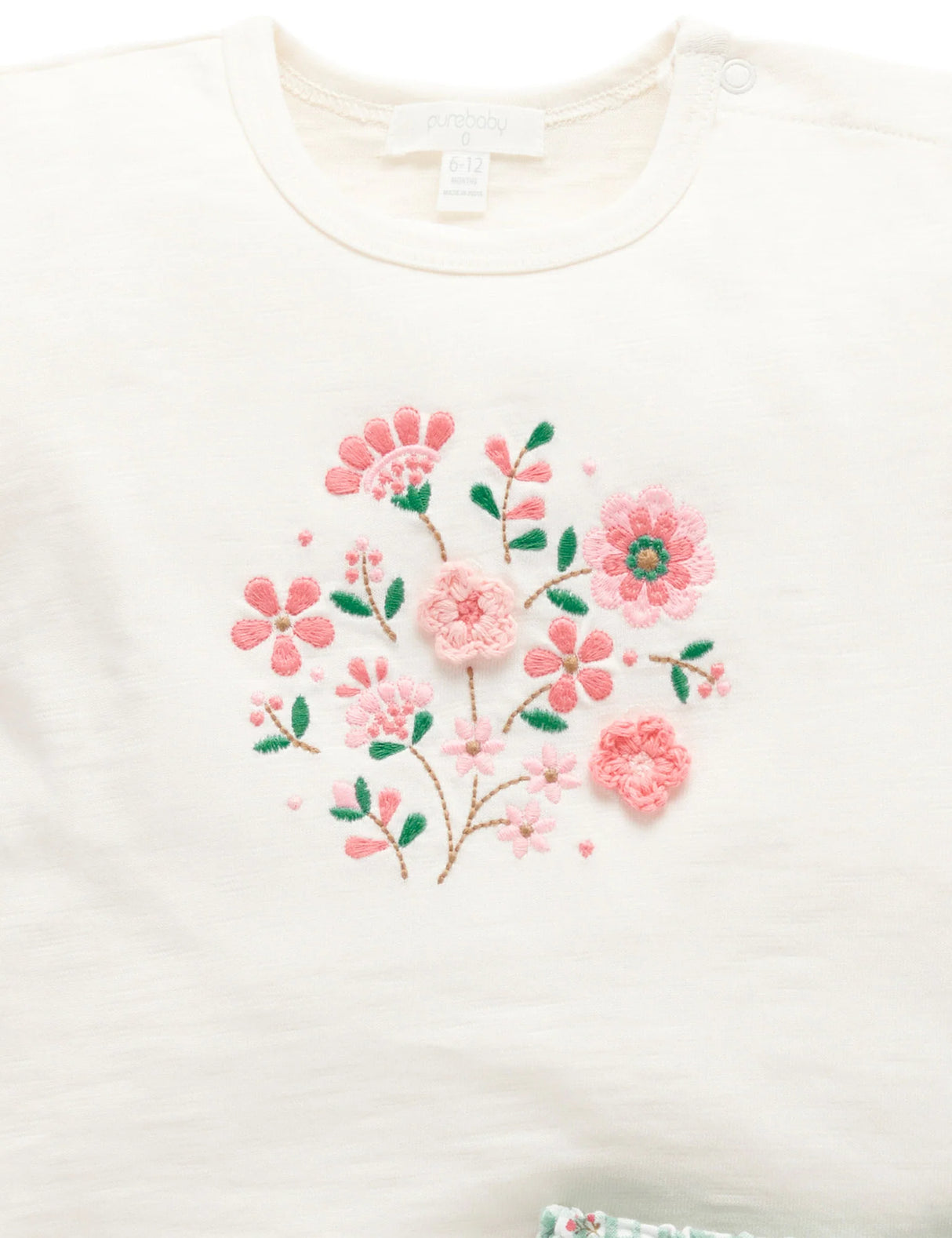 Gingham Floral Set l Frida Print