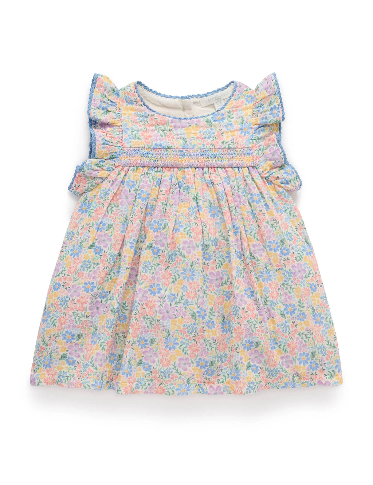 Smocked Dress l Isabella Print
