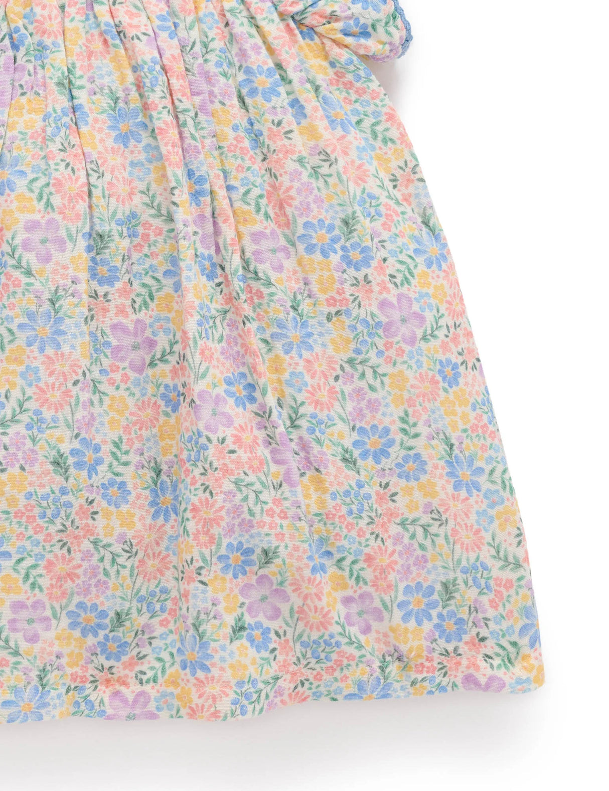 Smocked Dress l Isabella Print