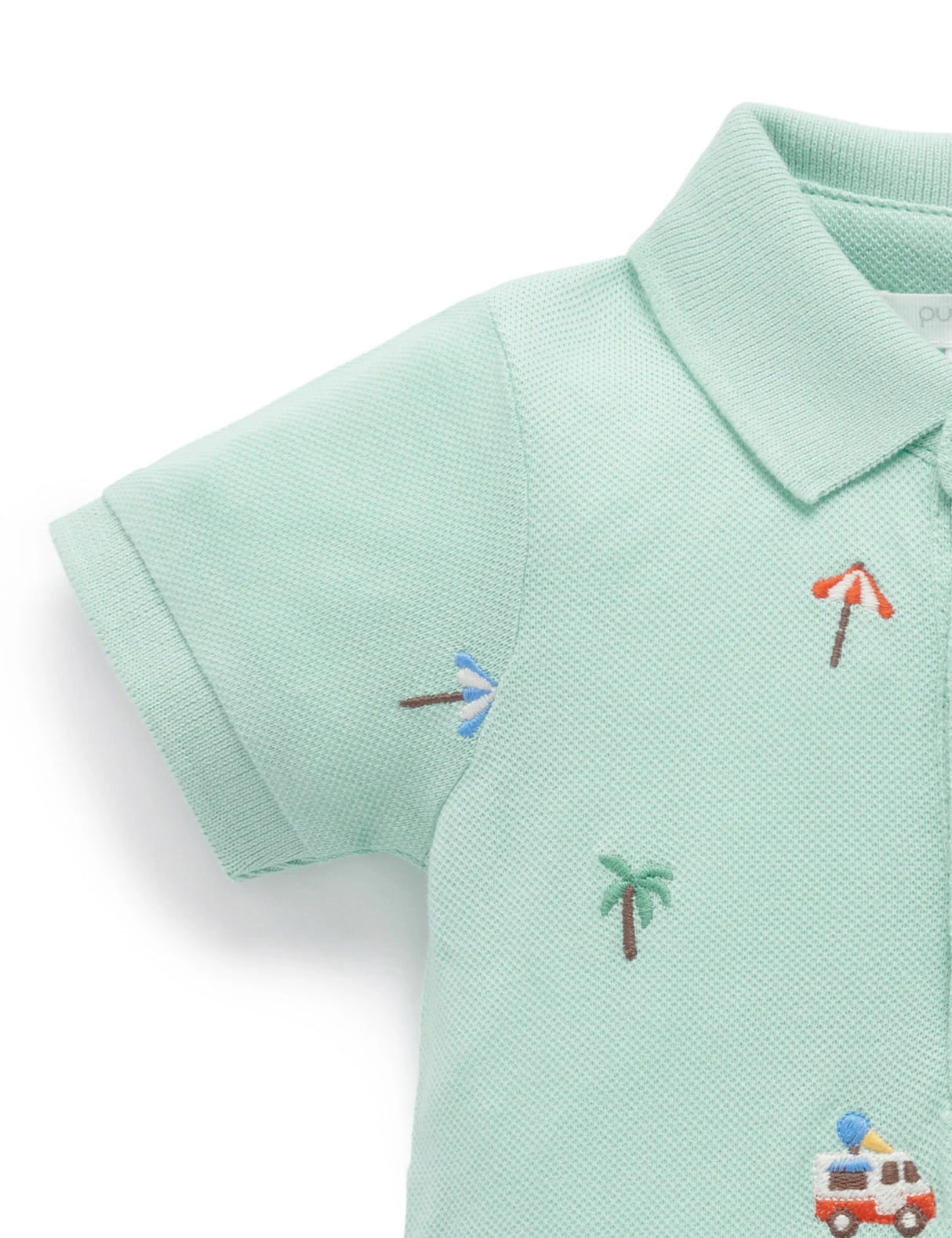 Polo Growsuit l Cancun Broderie
