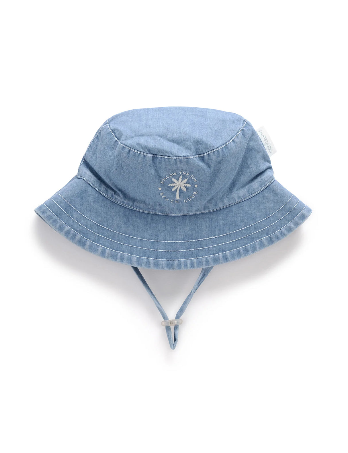 Denim Bucket Hat l Faded Denim