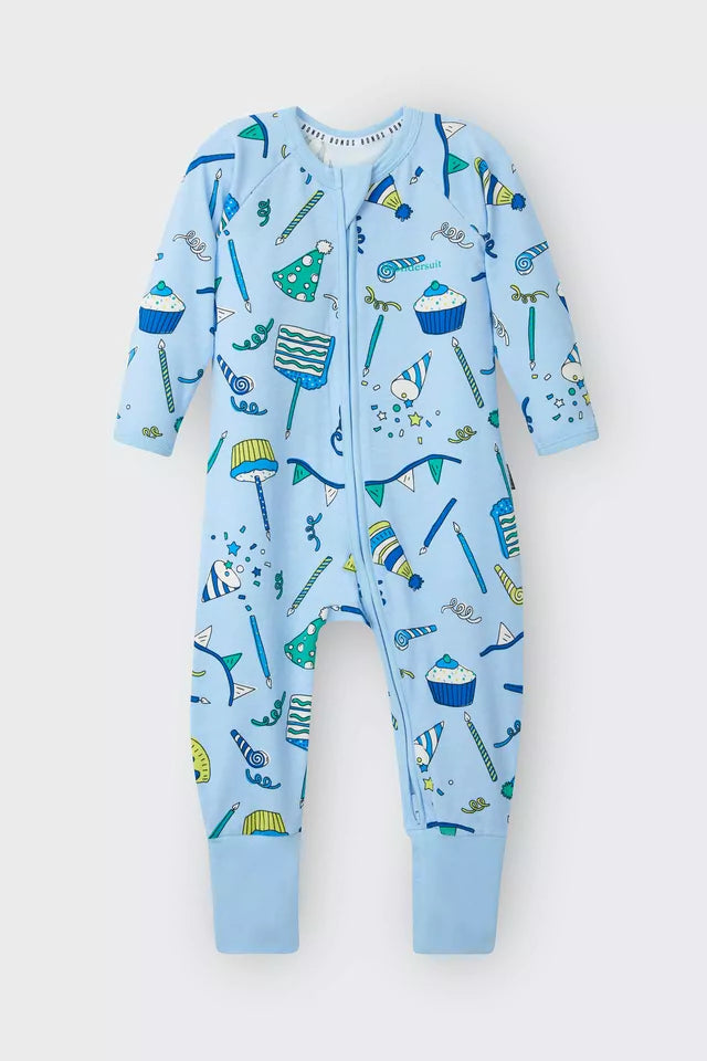 Zip Wondersuit | Birthday Kid Blue