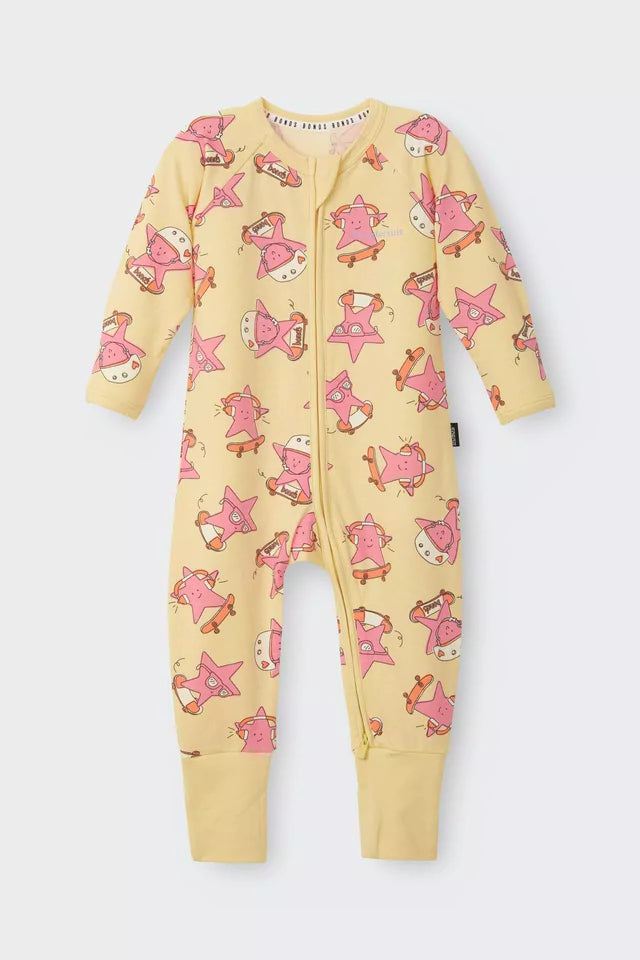 Zip Wondersuit | Star Shred Pink