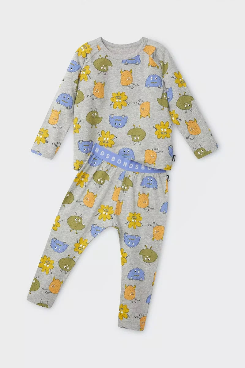 Kids Long Sleeve Sleep Set | Boo Buddy Marle