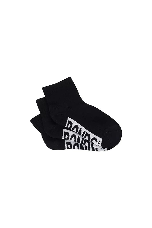Kids Cushioned Quarter Crew 3 Pack
