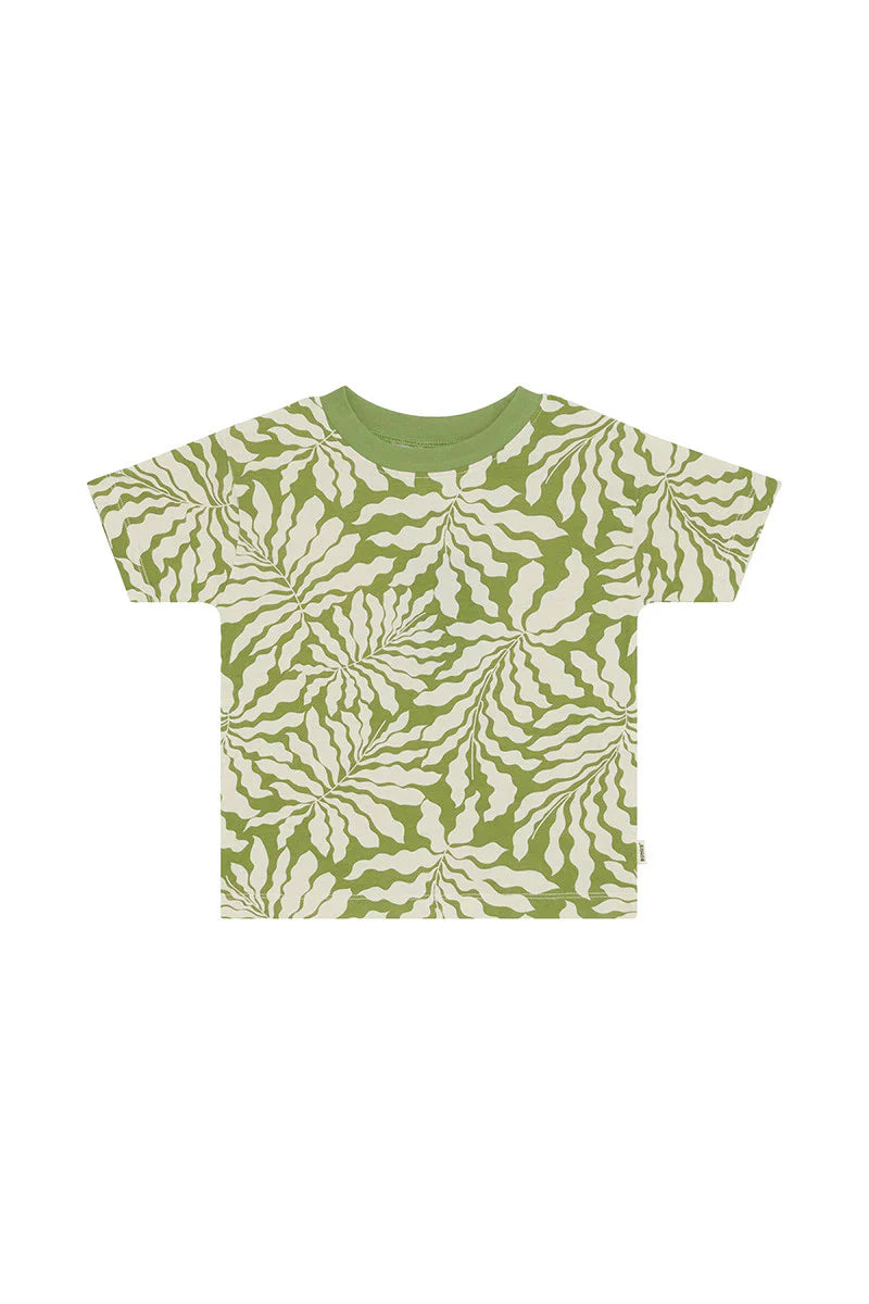 Crew tee | Sunshine Tropics Khaki