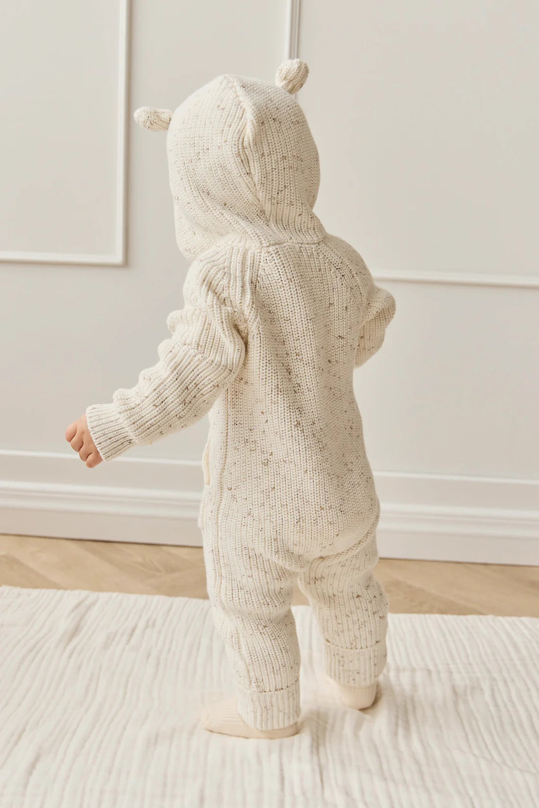 Bear Knit Onepiece | Pistachio Fleck