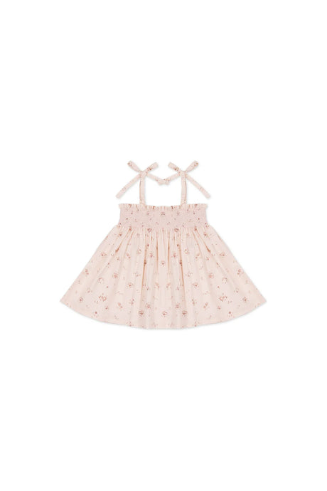 Organic Cotton Ellie Top | Petite Fleur Soft Peony