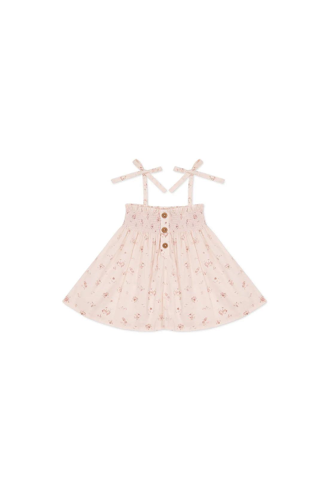 Organic Cotton Ellie Top | Petite Fleur Soft Peony