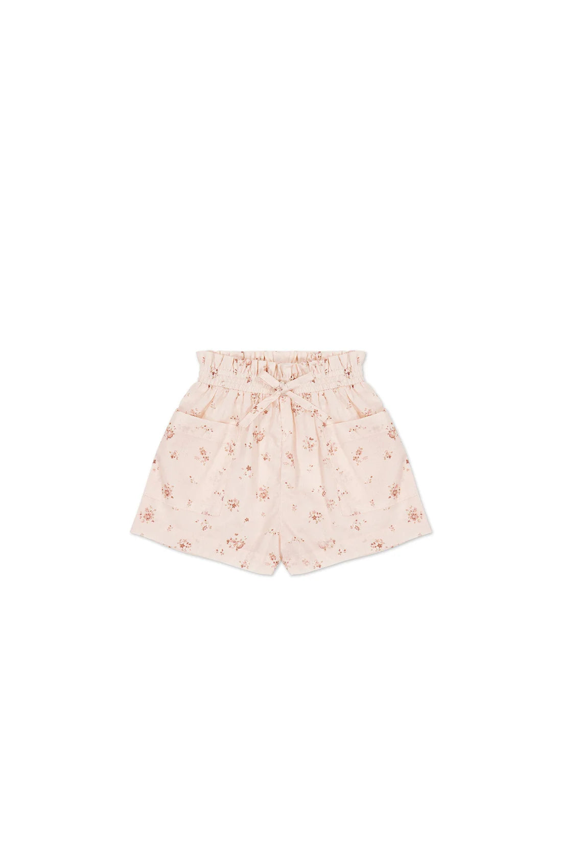 Organic Cotton Emelia Short | Petite Fleur Soft Peony