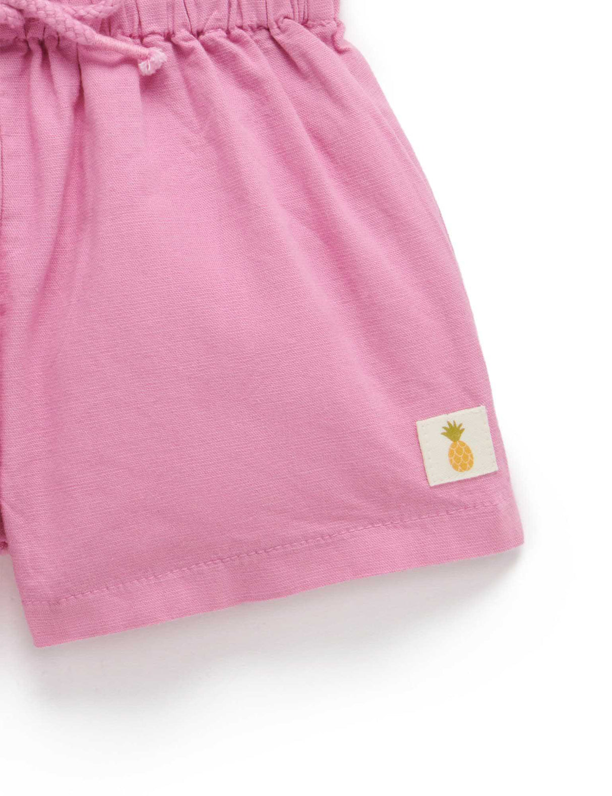 Linen Blend Short | Fig