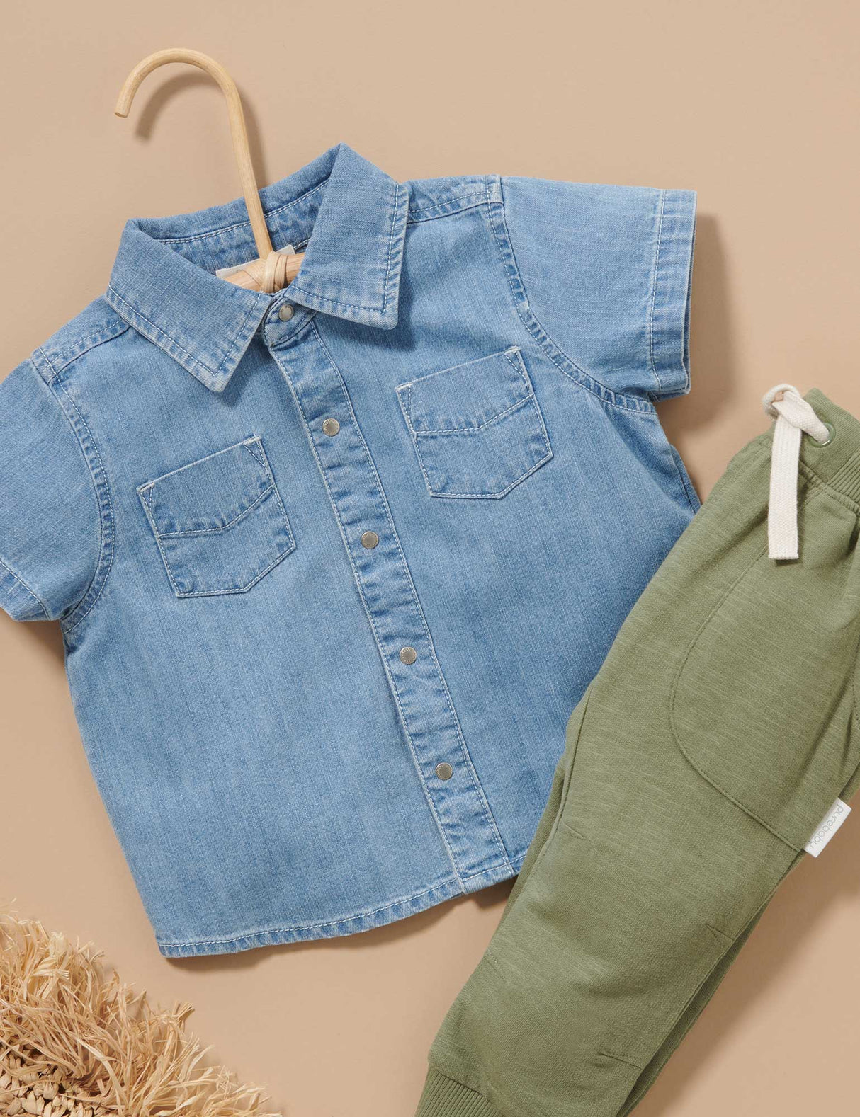 Denim Over Shirt | Faded Denim