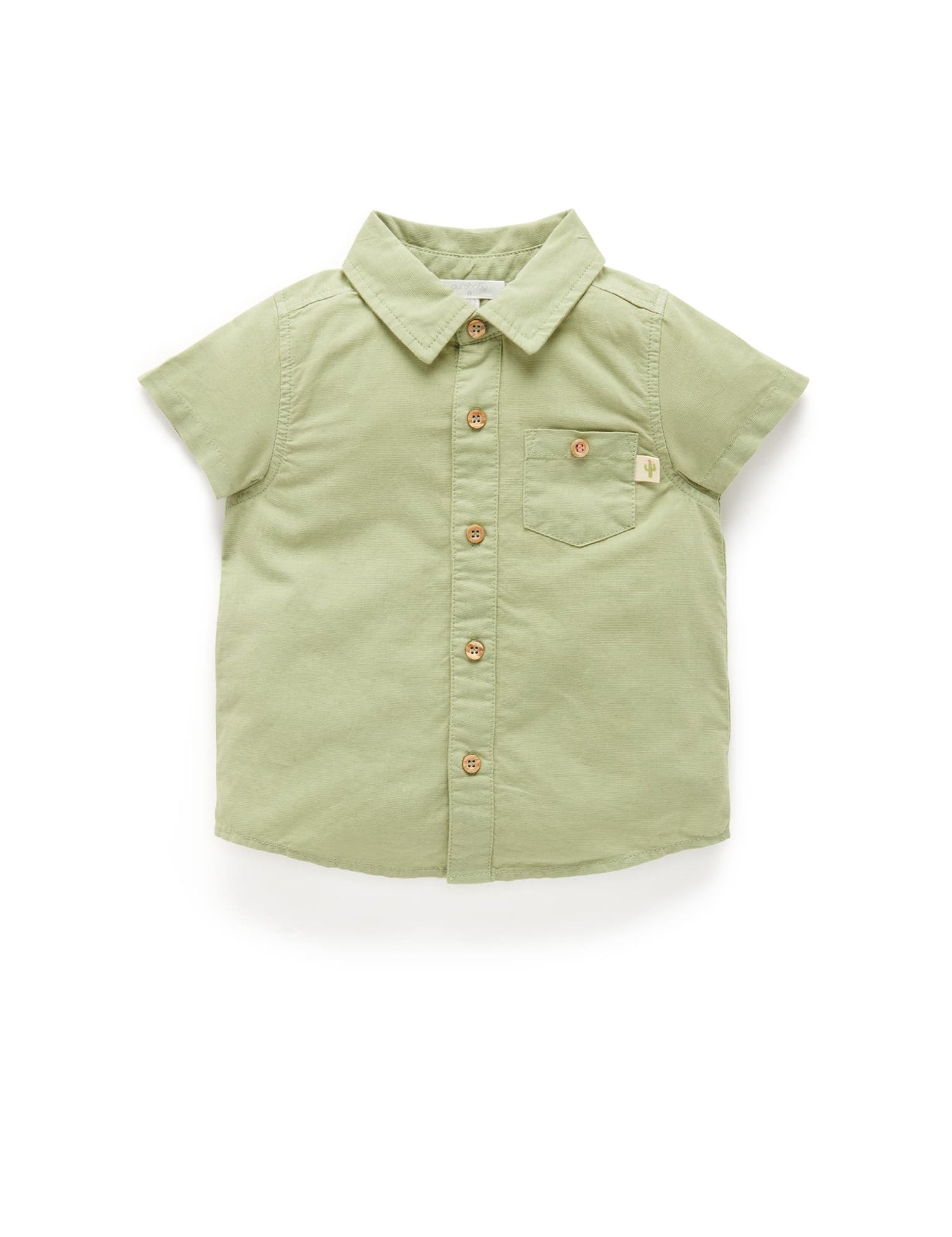 Linen Blend Shirt | Safari