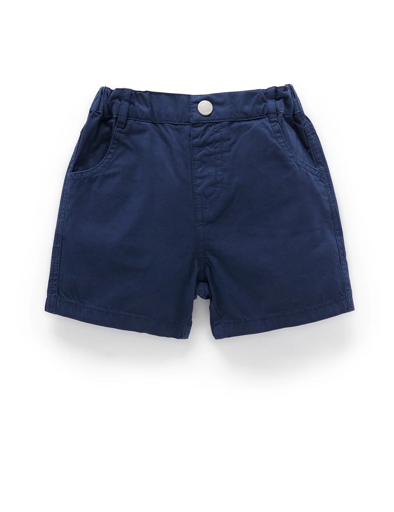 Knee Length Shorts | Summer Navy