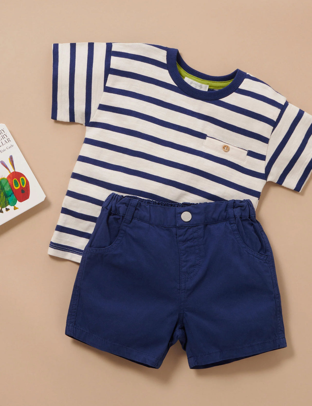 Knee Length Shorts | Summer Navy