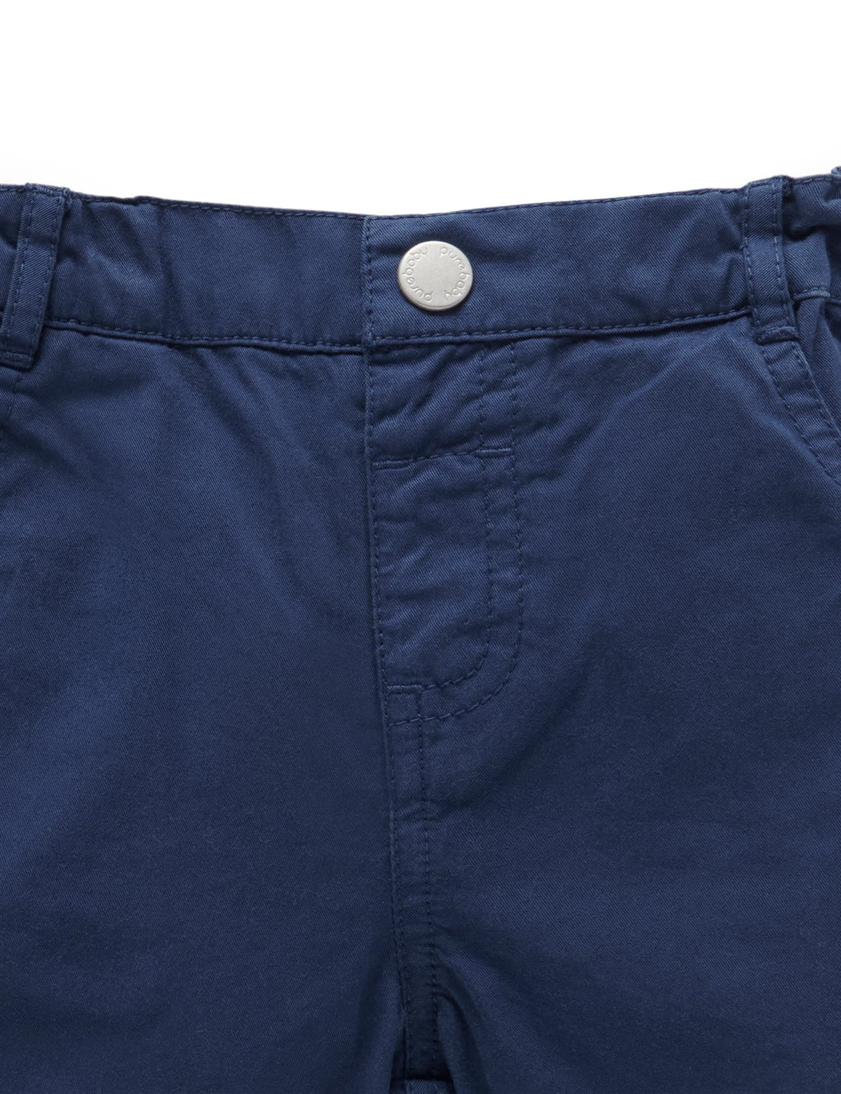 Knee Length Shorts | Summer Navy
