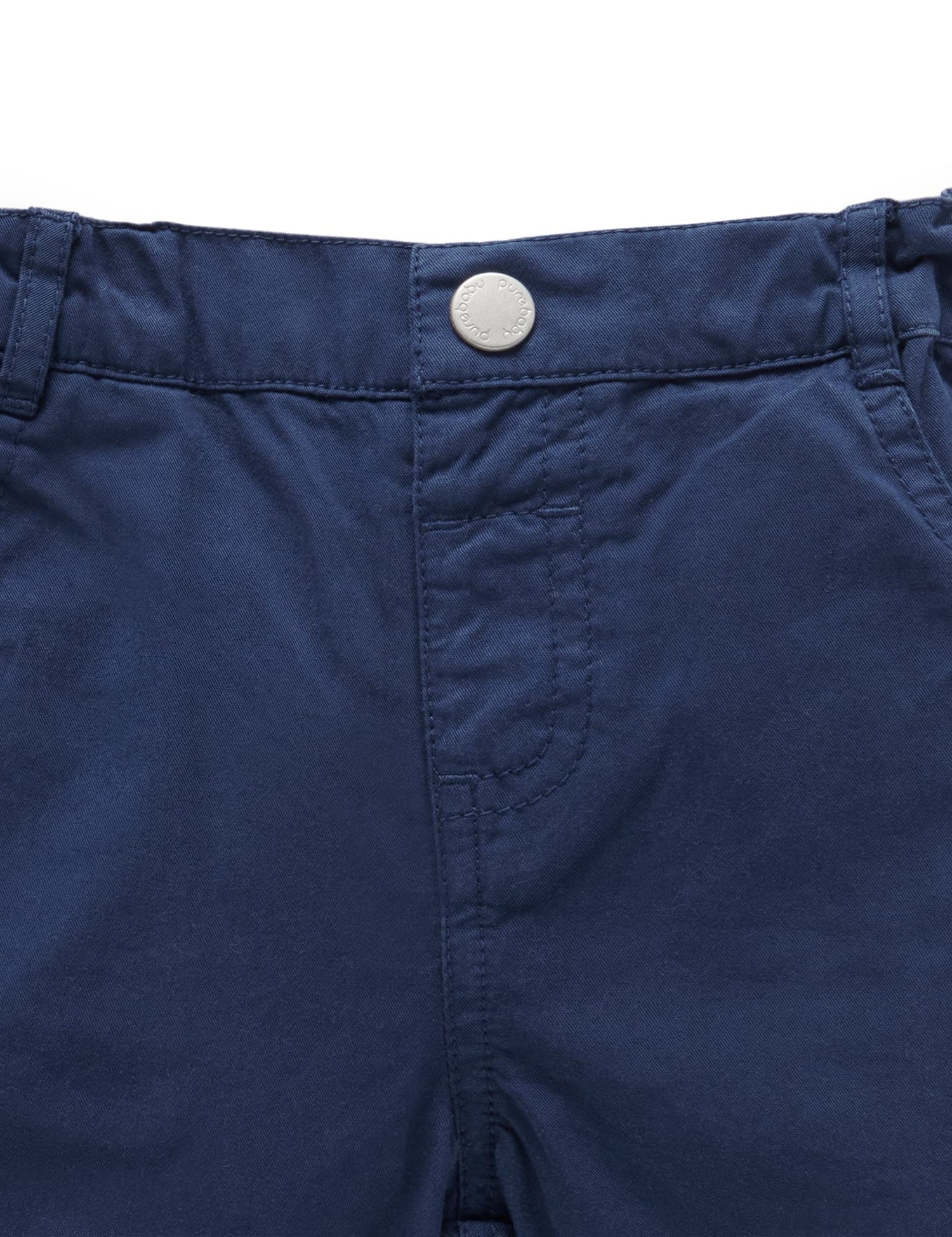 Knee Length Shorts | Summer Navy