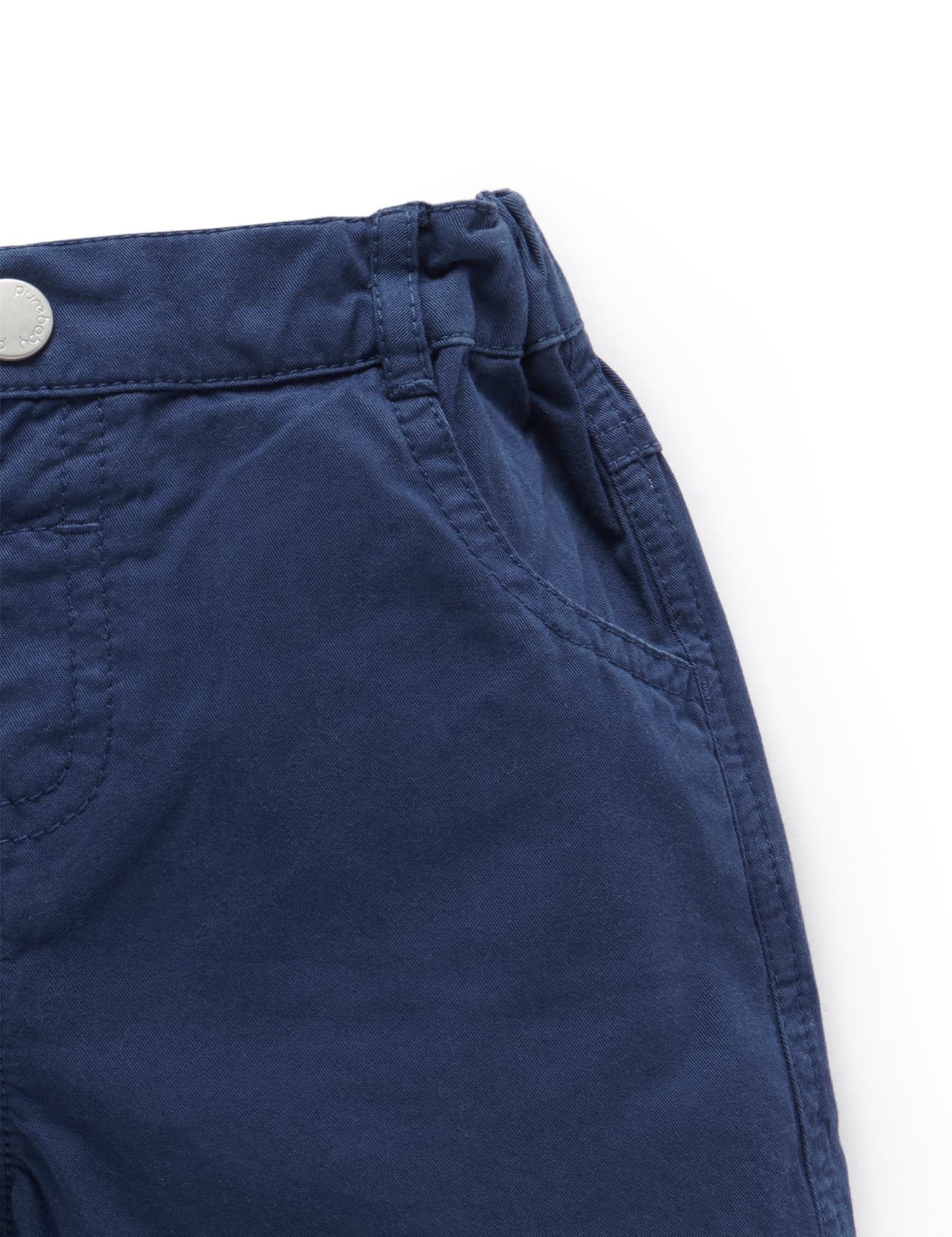 Knee Length Shorts | Summer Navy