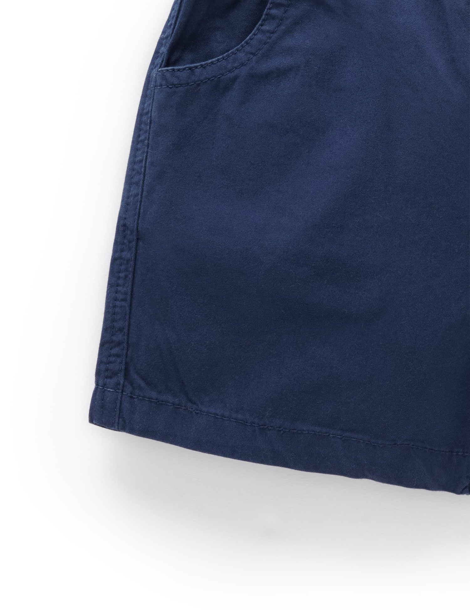Knee Length Shorts | Summer Navy