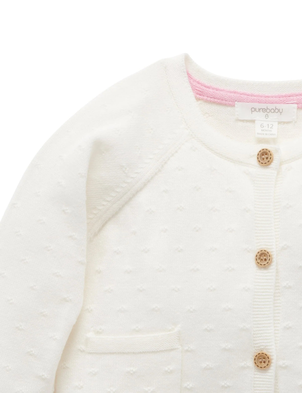 Textured Cardigan | Cloud